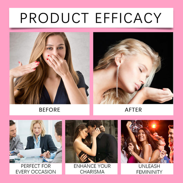 Rose Light Perfume Perfume Natural Portable Portable - happyshop365247