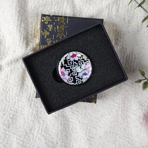 COVERFRIENDS PopGrip <Lattice-Peony> Korean Traditional Patterns - happyshop365247