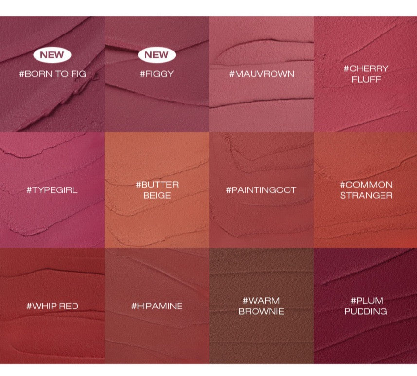 3CE Hazy Lip Clay 4g (12 Colors) - happyshop365247
