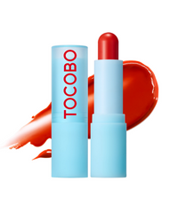 TOCOBO Glass Tinted Lip Balm 3.5g #013 Tangerine Red - happyshop365247