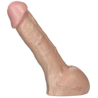 Vac-U-Lock 7in Realistic Perfect Erect Cock - Beige - happyshop365247