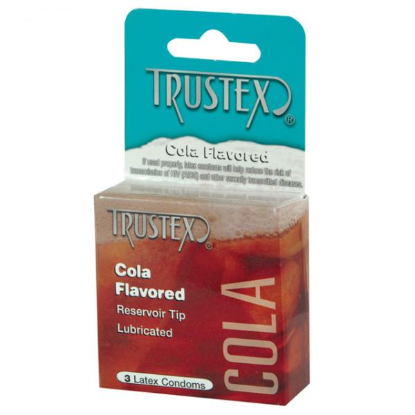 Trustex Flavored Condoms Cola 3 Pack - happyshop365247