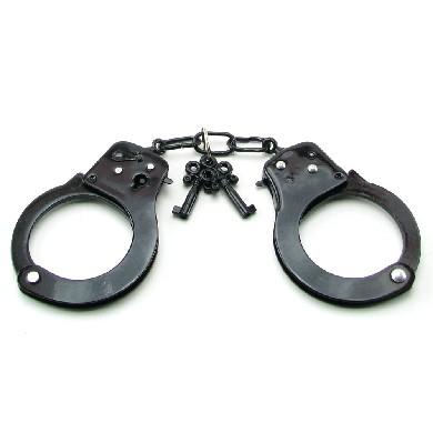 Fetish Fantasy Designer Metal Handcuffs - Black - happyshop365247
