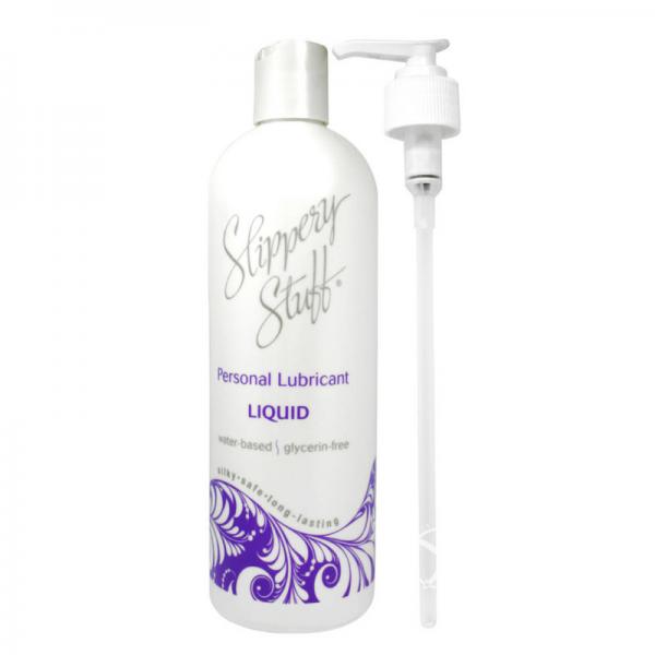 Slippery Stuff Liquid 16oz Pump Wated Based Lubricant - happyshop365247