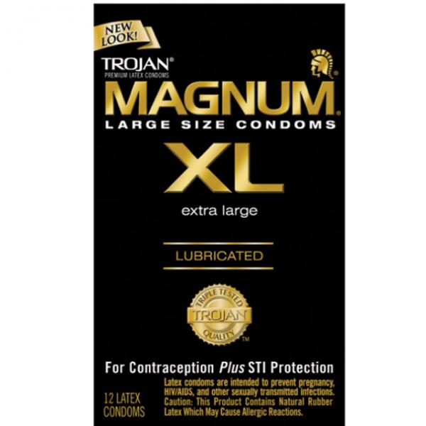 Trojan Magnum Xl Lubricated Condoms - happyshop365247