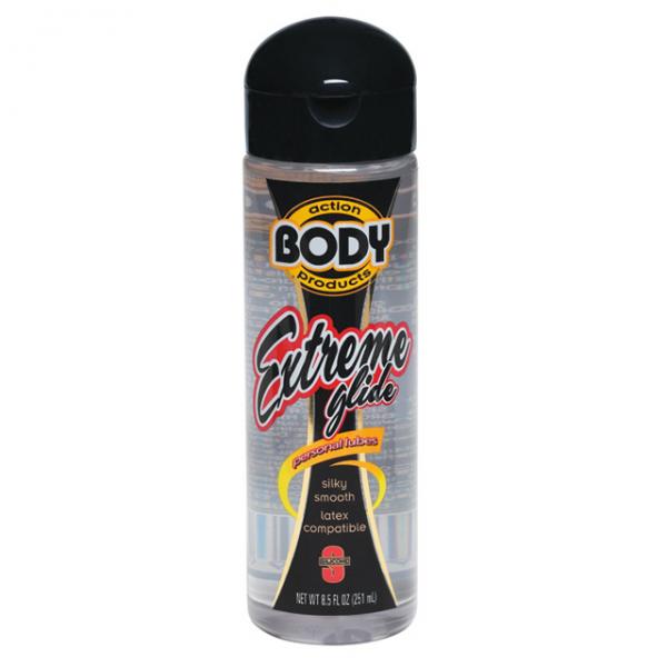 Body Action Extreme Glide Silicone Lubricant 8.5 Fl Oz - happyshop365247