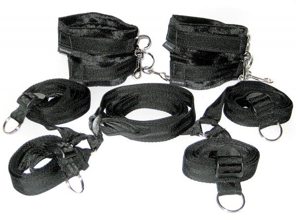 Under The Bed Restraint System Black - happyshop365247