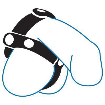 T Style Ball Divider Leather Snap Closure Black - happyshop365247