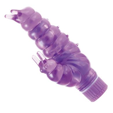 Buzzing Baby Caterpillar Vibrator Purple - happyshop365247