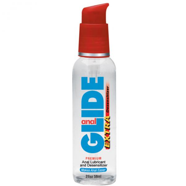 Body Action Anal Glide Extra 2 Fl Oz Water Based Desensitizing Lubricant - happyshop365247