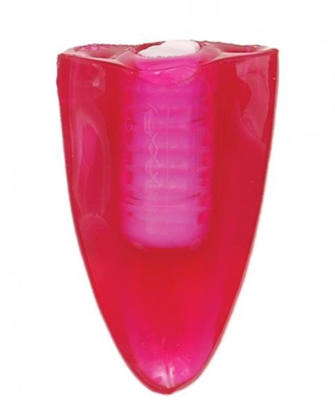 Tongue Teaser Silicone Oral Vibrator - Pink - happyshop365247