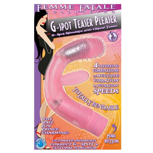Femme Fatale G-Spot Teaser Pink Vibrator - happyshop365247