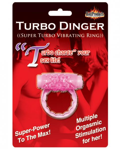 Humm Dinger Turbo Cock Ring Magenta - happyshop365247