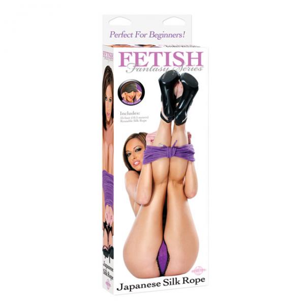 Fetish Fantasy Japanese Silk Rope Purple - happyshop365247