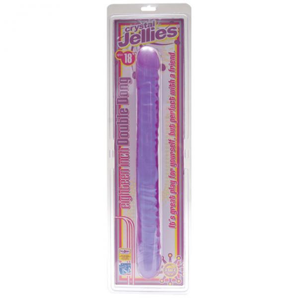 Double Dong 18 inches - Purple - happyshop365247
