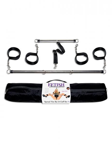 Fetish Fantasy Spread Em Bar And Cuff Set - happyshop365247