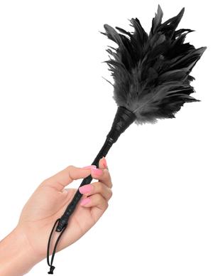 Fetish Fantasy Frisky Feather Duster Black - happyshop365247