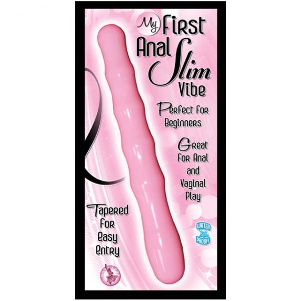 My First Anal Slim Vibe - Pink - happyshop365247