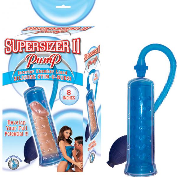 Supersizer Ii Pump Blue - happyshop365247