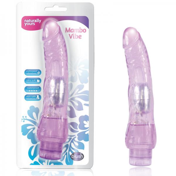 Mambo Vibrating Dong Purple - happyshop365247
