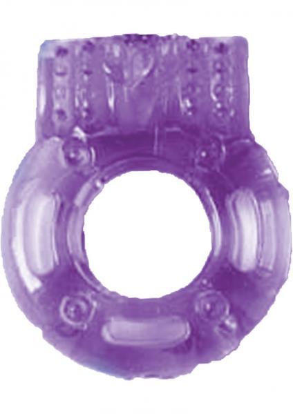 Macho Vibrating Cockring Purple - happyshop365247