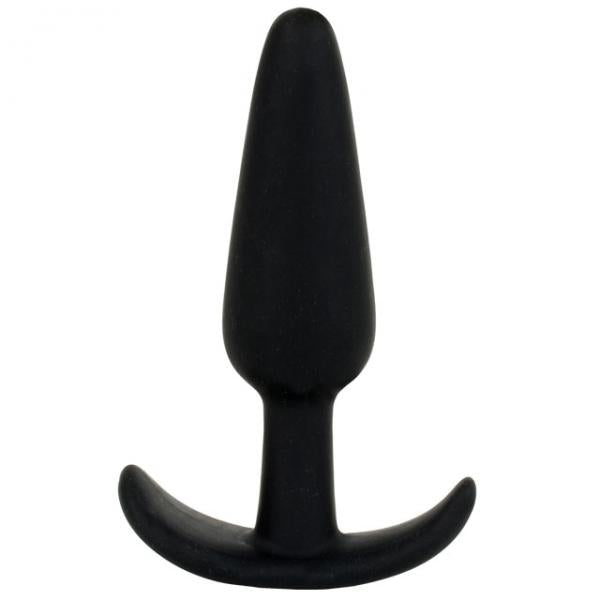 Mood Naughty Medium Black Silicone Butt Plug - happyshop365247