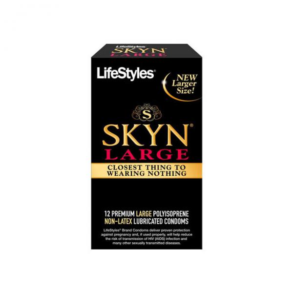 Lifestyles Skyn Large Polyisoprene (12 Pack) - happyshop365247