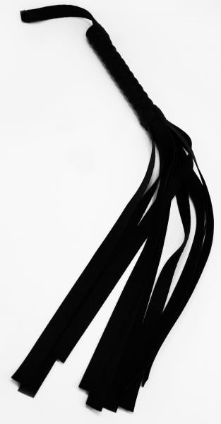 Faux Leather Flogger Black - happyshop365247