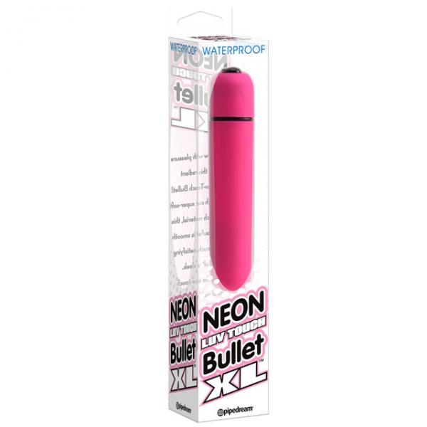 Neon Luv Touch Bullet Xl Pink - happyshop365247