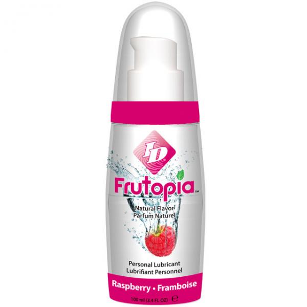 Id Frutopia Raspberry Flavored Lubricant 3.4 Fl Oz - happyshop365247