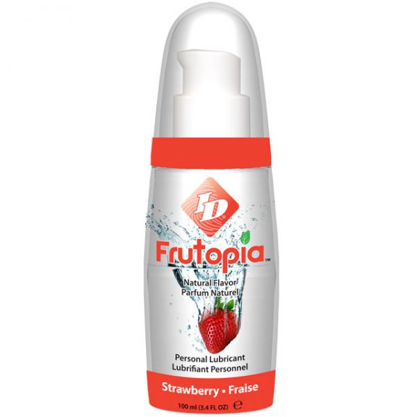 Id Frutopia Strawberry Flavored Lubricant 3.4 Fl Oz - happyshop365247