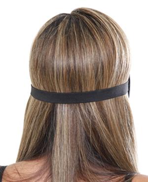 Deluxe Fantasy Love Mask Black O/S - happyshop365247