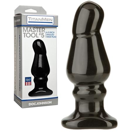 Titanmen Master Tool #5 Black Angled Wide Probe - happyshop365247