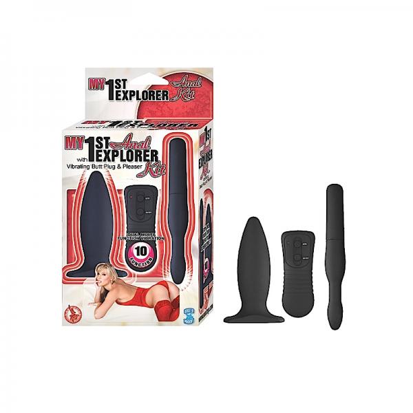 My 1st Anal Explorer Kit Black - happyshop365247