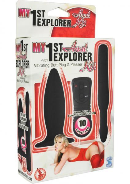 My 1st Anal Explorer Kit Black - happyshop365247