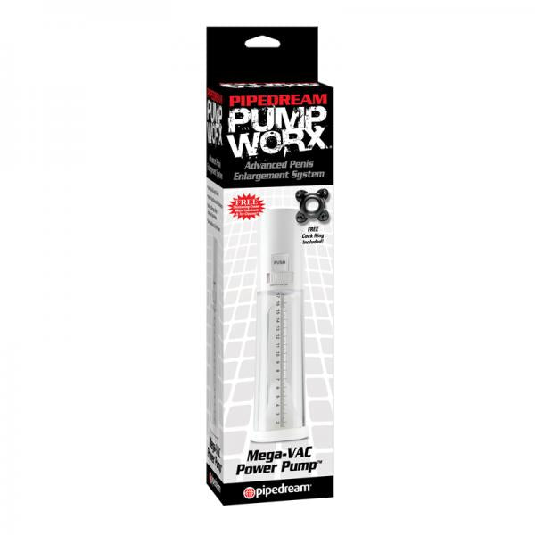 Pump Worx Mega Vac Power Pump White - happyshop365247