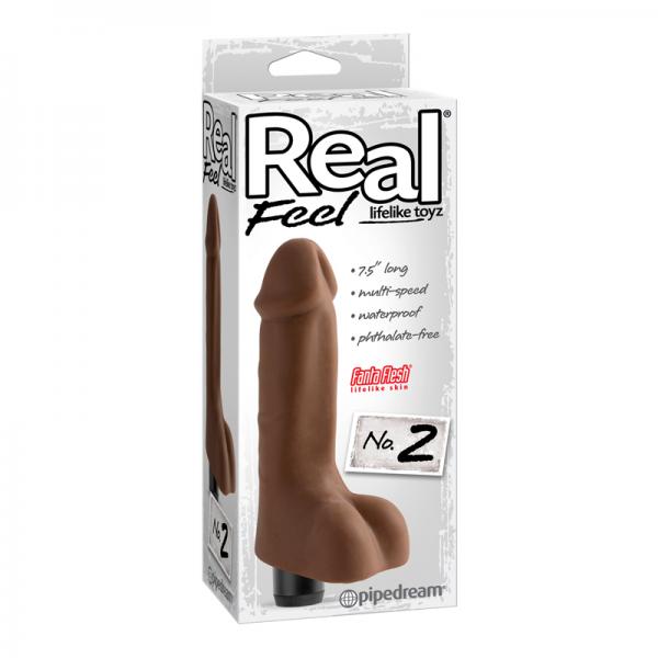 Real Feel Lifelike Toyz No.2 - Brown - happyshop365247