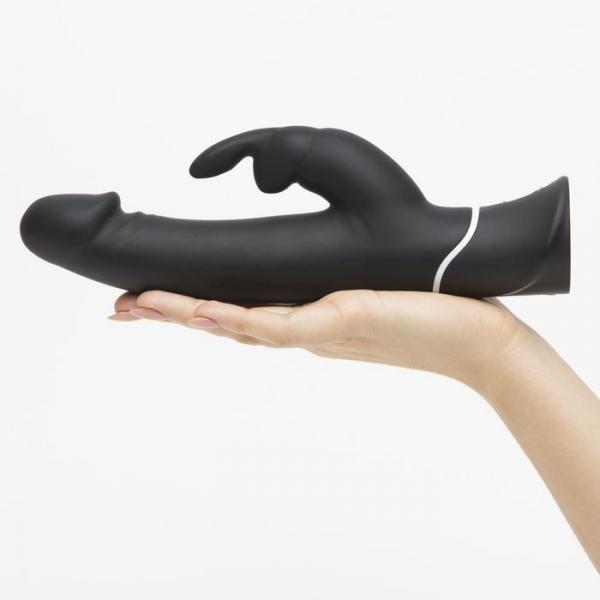 Happy Rabbit Realistic Black Vibrator - happyshop365247