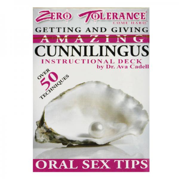 Zero Tolerance Getting & Giving Cunnilingus Cards - happyshop365247