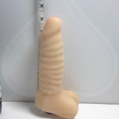Real Feel No 13 Beige Vibrating Dildo - happyshop365247