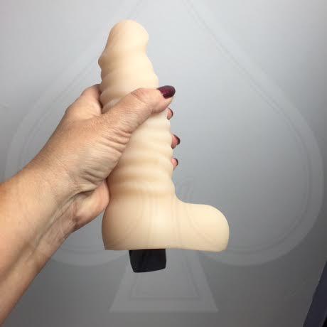 Real Feel No 13 Beige Vibrating Dildo - happyshop365247