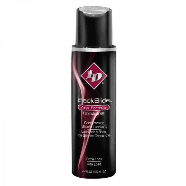 Id Backslide Silicone Anal Lubricant 4.4oz Flip Cap Bottle - happyshop365247