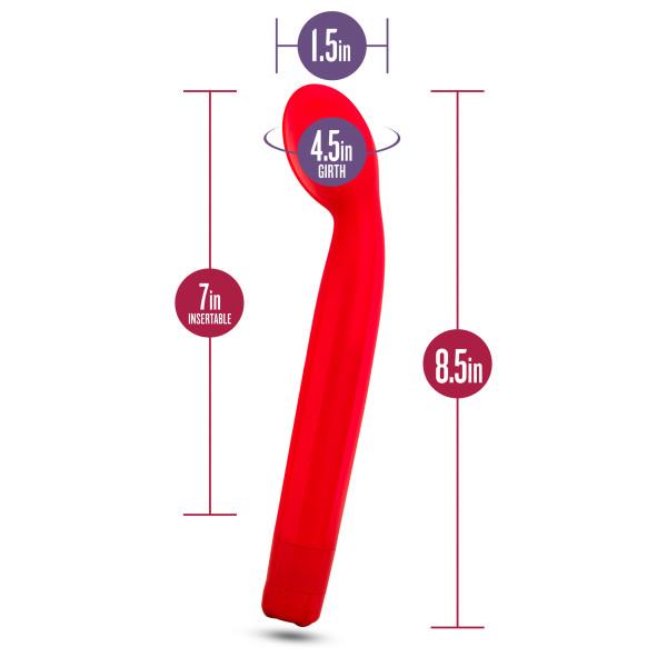 Sexy Things G Slim Scarlet Red G-Spot Vibrator - happyshop365247