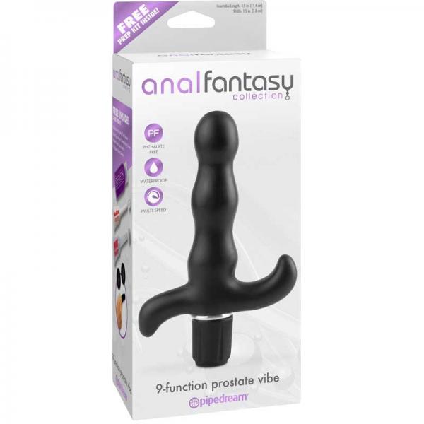 Anal Fantasy Prostate Vibe 9 Function Black - happyshop365247
