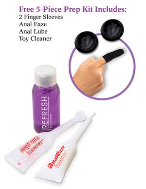 Anal Fantasy Inflatable Silicone Ass Expander Black - happyshop365247