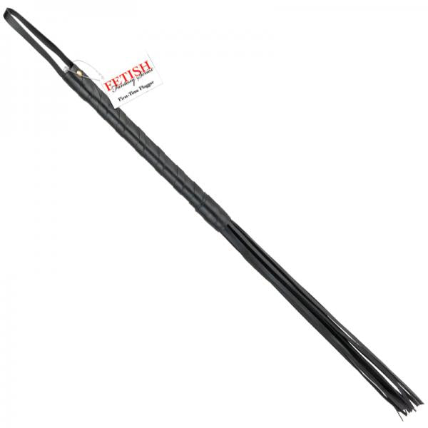 Fetish Fantasy First Time Flogger Black 20 Inches - happyshop365247