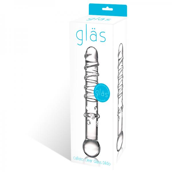 Glas Callisto Clear Glass Dildo - happyshop365247
