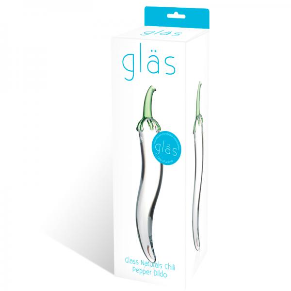 Glas Glass Naturals Chili Pepper Dildo - happyshop365247