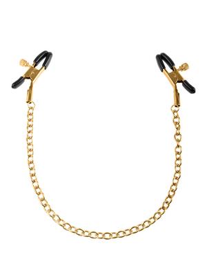 Fetish Fantasy Gold Chain Nipple Clamps - happyshop365247