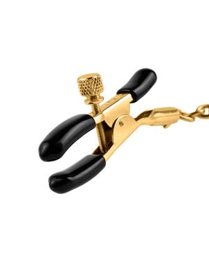 Fetish Fantasy Gold Chain Nipple Clamps - happyshop365247